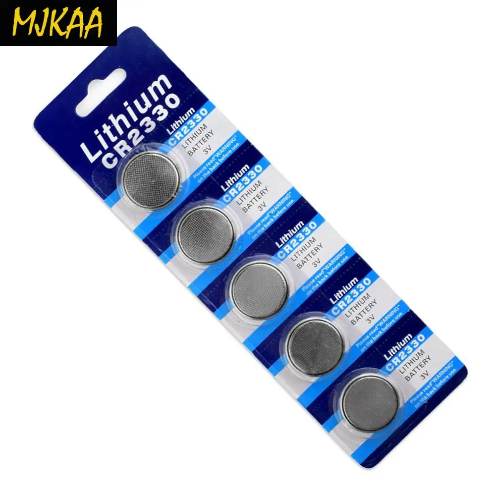 5 шт./лот литиевая монета батарея 3V CR2330 2330 BR2330 ECR2330 KCR2330 EA 2330C пульт дистанционного