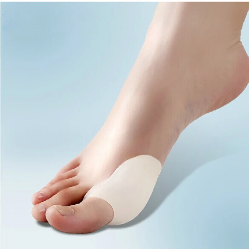 

2PCS Silicone Gel Foot Toe Separator thumb valgus protector Bunion Adjuster