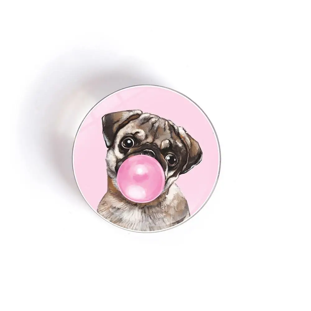 QIYUE милые забавные животные выдувающие пузыри магнитные Кристальные круглые