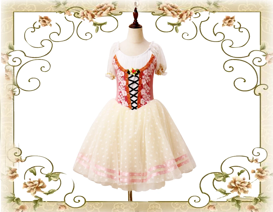 Новая балетная танцевальная юбка-пачка платье с фатиновой юбкой Gisele одежда для