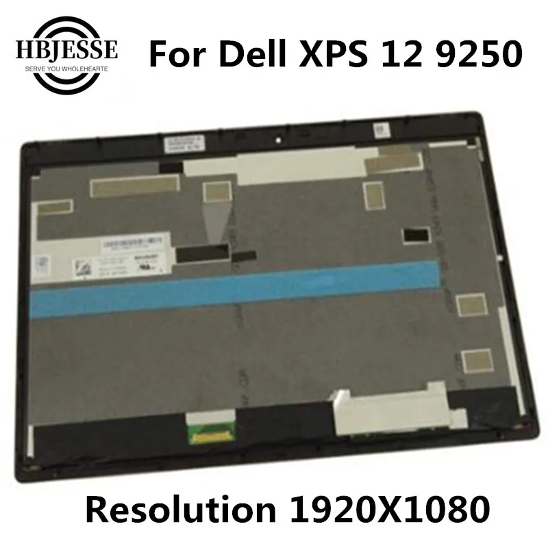 ЖК дисплей и сенсорный датчик в сборе для Dell XPS 12 9250 7275 Latitude FHD 1920X1080 или