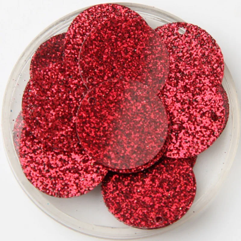 Glitter 20mm Sequin Large Flat Round Sequins Loose Paillette Sewing Wedding Craft Women Garments Accessories 20g|Блестки| |