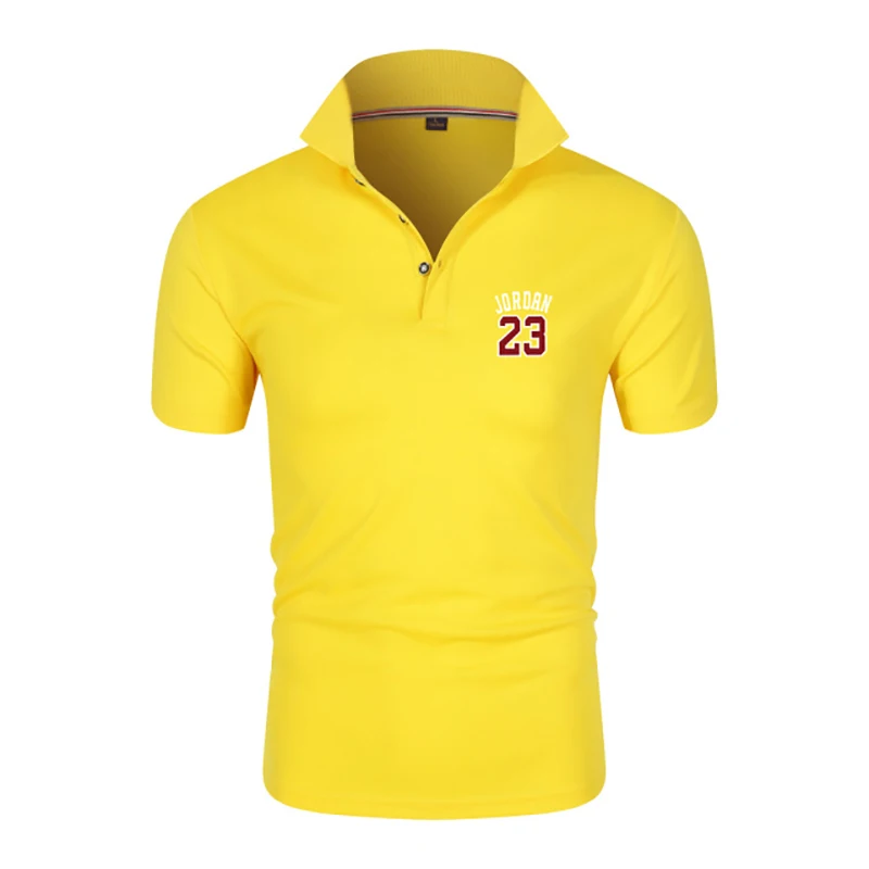 

Men's Letter Top Short Sleeve T-shirt Suit Quality Polo Shirt Men's Jersey Summer Business Luxury Casual