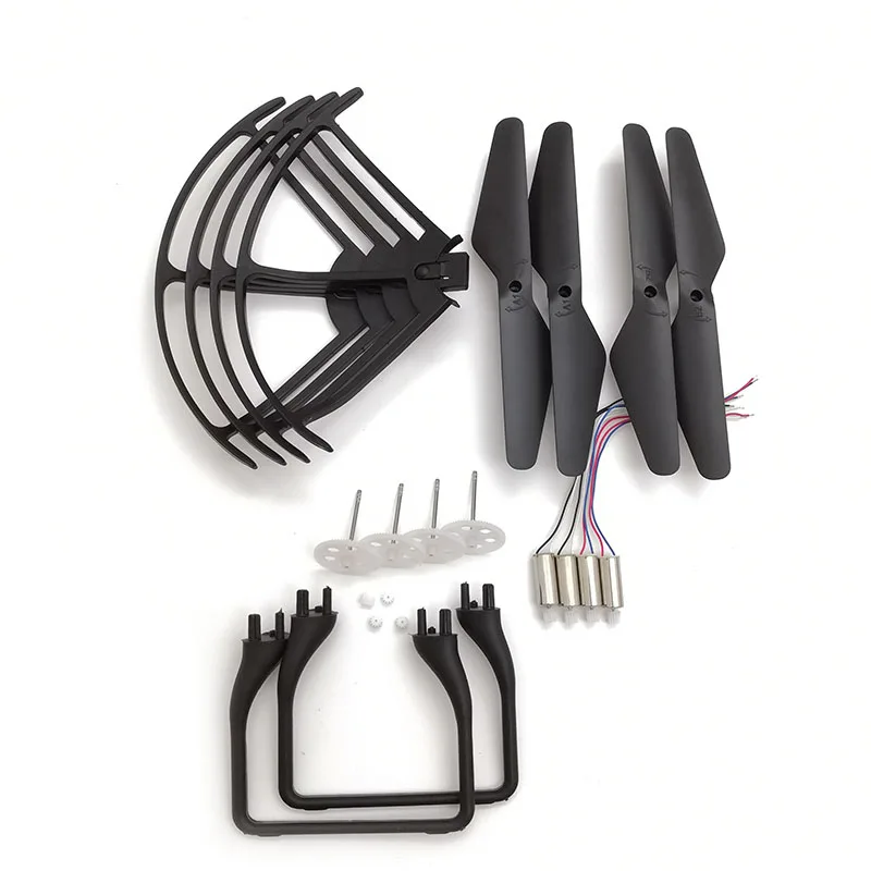 

KY101D KY606D quadcopter FPV 4k Camera RC Drone spare part motors engines gear propeller guard kit