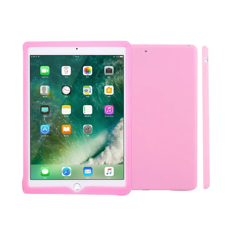 Tablet Silicone Case for iPad 9.7 Air 2 Case Soft Shockproof 360° Protection Back Shell Cover for iPad mini 2 3 4 Case