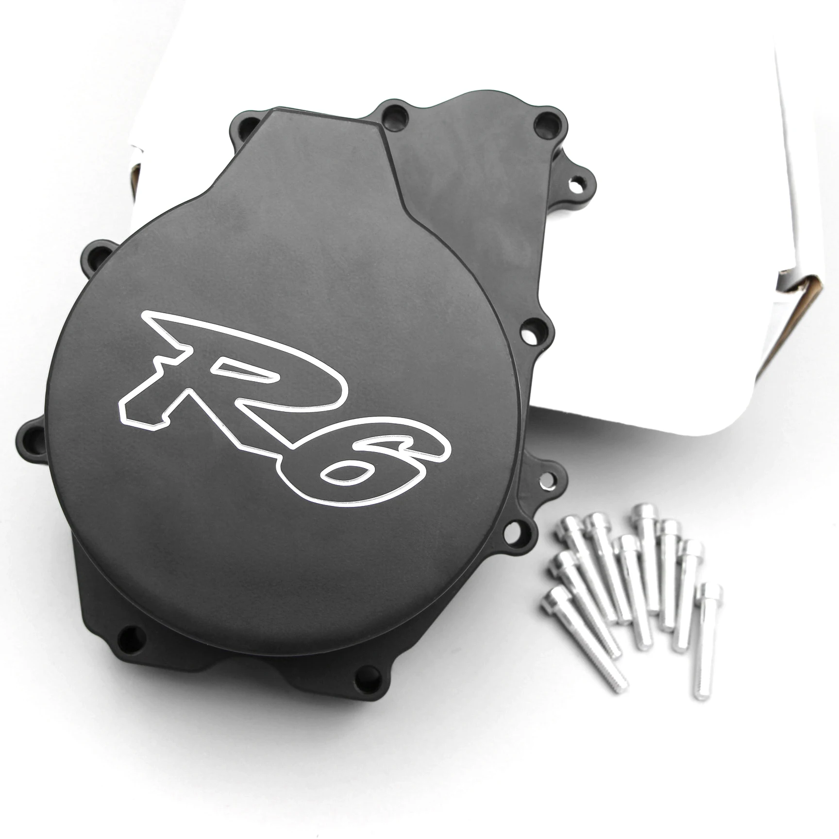 Левый стартер двигателя мотоцикла крышка статора Картера подходит для 2003 2004 2005 YZF