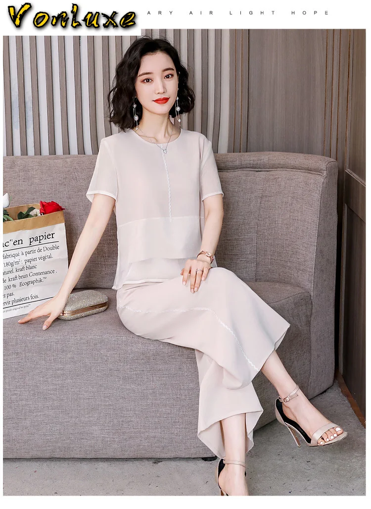 Шифоновые брючные костюмы для матери невесты жениха вечевечерние НКИ гостей