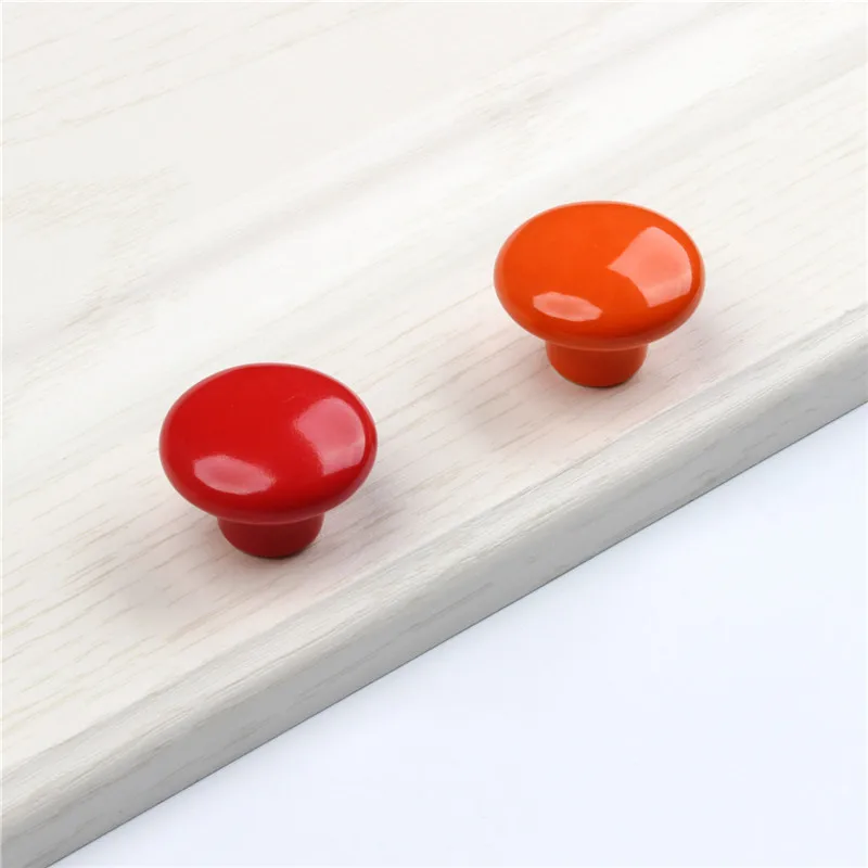 Керамические круглые дверные ручки 7 цветов 38 мм | Обустройство дома