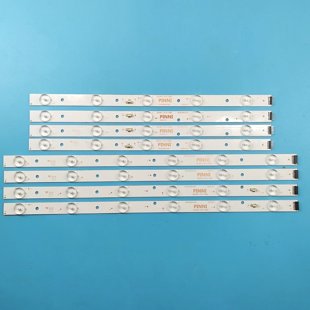 8pcs HA CONDOTTO LE STRISCE LED39D11-ZC14-01 (C) LED39D11-ZC14-02 LED39D11-ZC14-03 LED39D11-ZC14-04 v390HJ1-P02 PLE- | Освещение