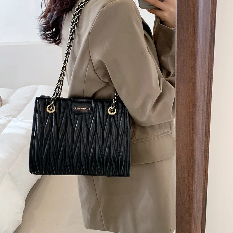 

OLSITTI Famous Brand High Quality PU Leather Ladies Chain Bags for Women 2021 New Designer Fashion Crossbody Bag Handbags