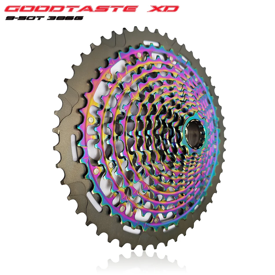 MTB 12 11-speed 9-50T Кассетная лента Ultimate XD Кассетная лента Радуга 375 г Кассетная лента ультра-светильник 12s