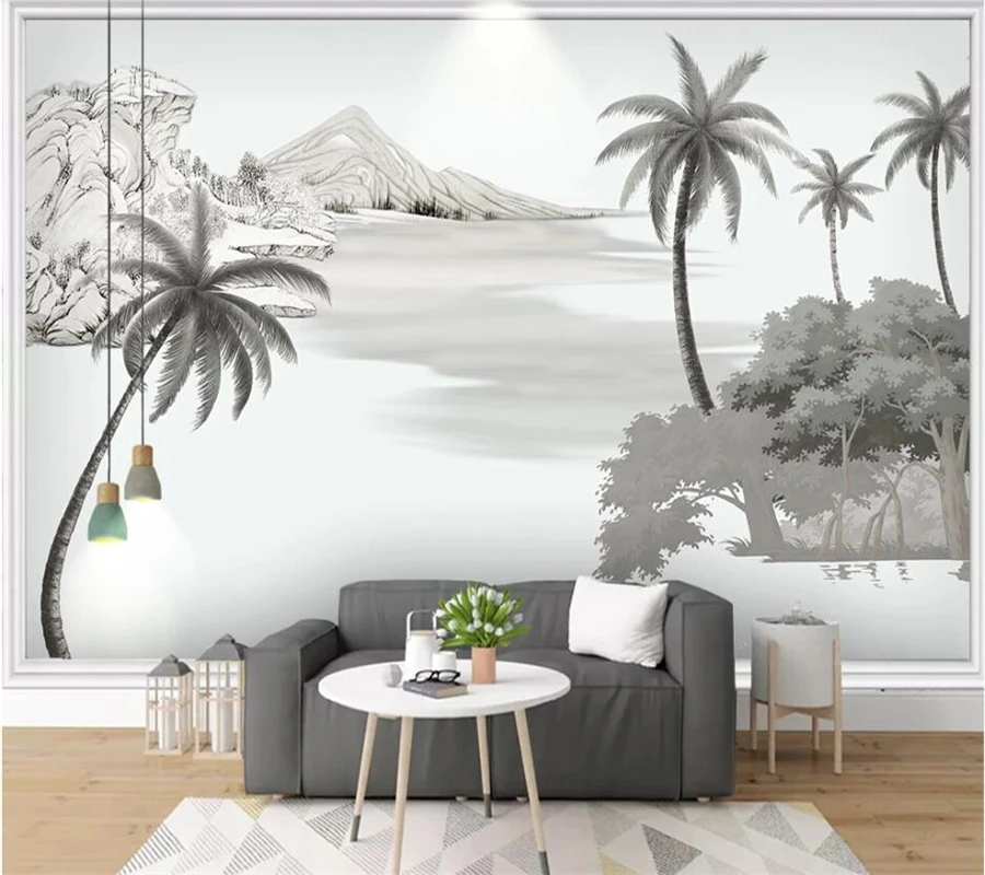 Обои на заказ 3d обои в скандинавском и американском стиле западном с рисунком