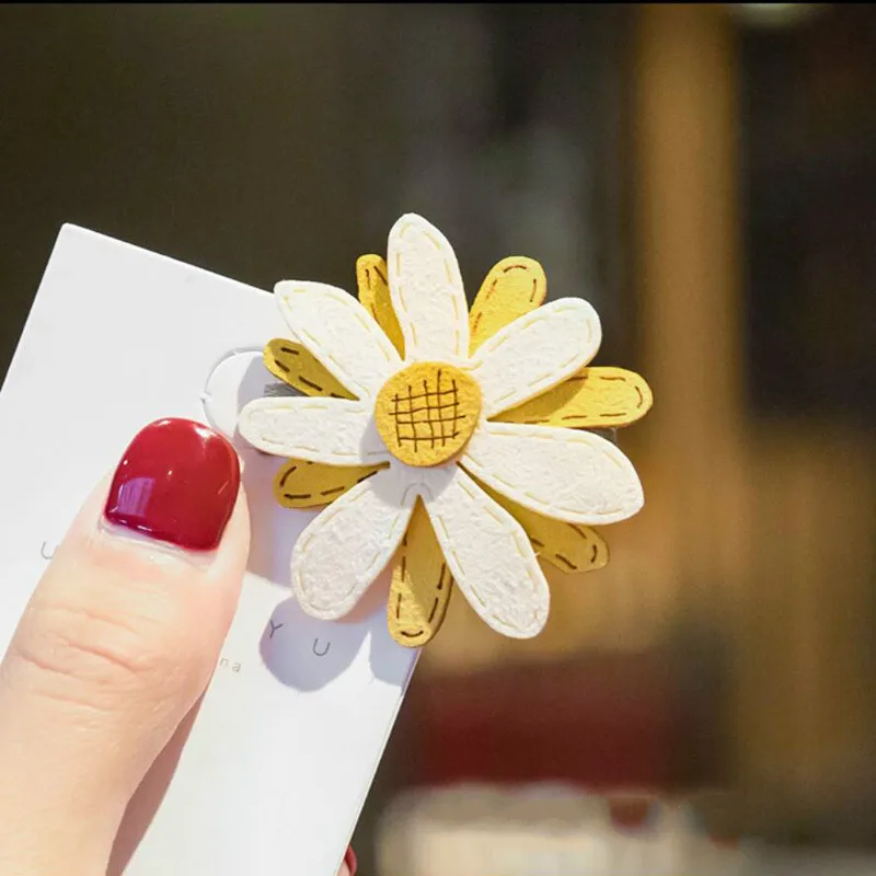 

Little Daisy New Hairpin Children's Pin Hairpin Braid Lovely Fashion Hair Accessories FrenchTemperament All-match Clip