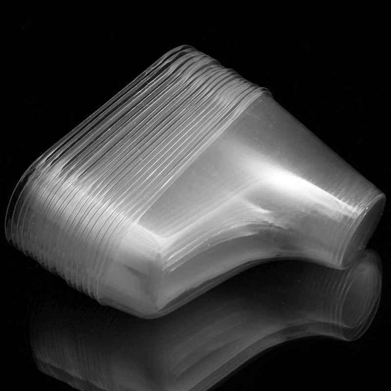 Прозрачная пластиковая Маленькая детская обувь из ПВХ 1 пара поддерживает легкую