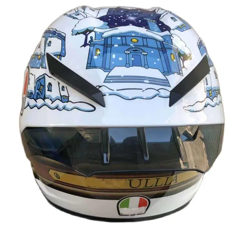 Запасные части для мотоциклетного шлема один размер заднее крыло большой хвост