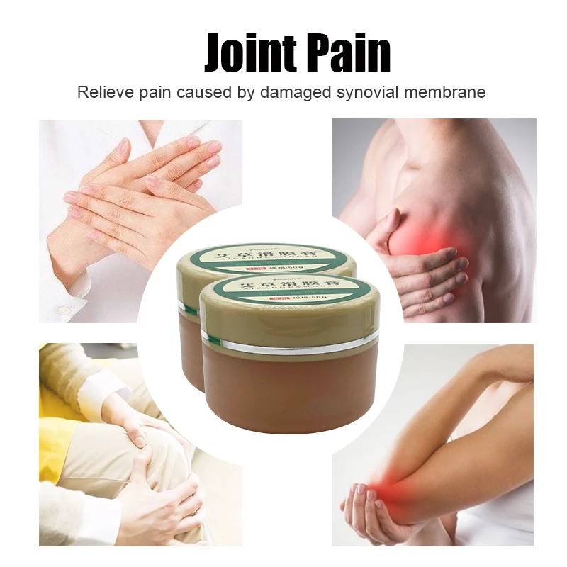 

50G Wormwood anti-pain health ointment to relieve shoulder pain, cervical spine back, knee pain, bruises, body care plaster