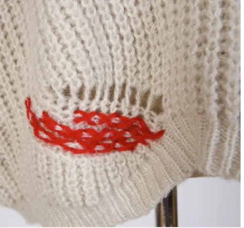 

Knitting Sweater Women V Neck Thick Warm Sweaters Femme 2019 Newest Winter Pullovers Cutout Sweater Blouse Women's Knitwear