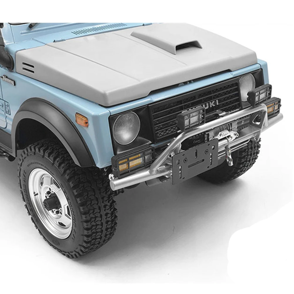 Труба из нержавеющей стали передний бампер для 1:6 CAPO Samurai Sixer1 Suzuki Jimny пульт