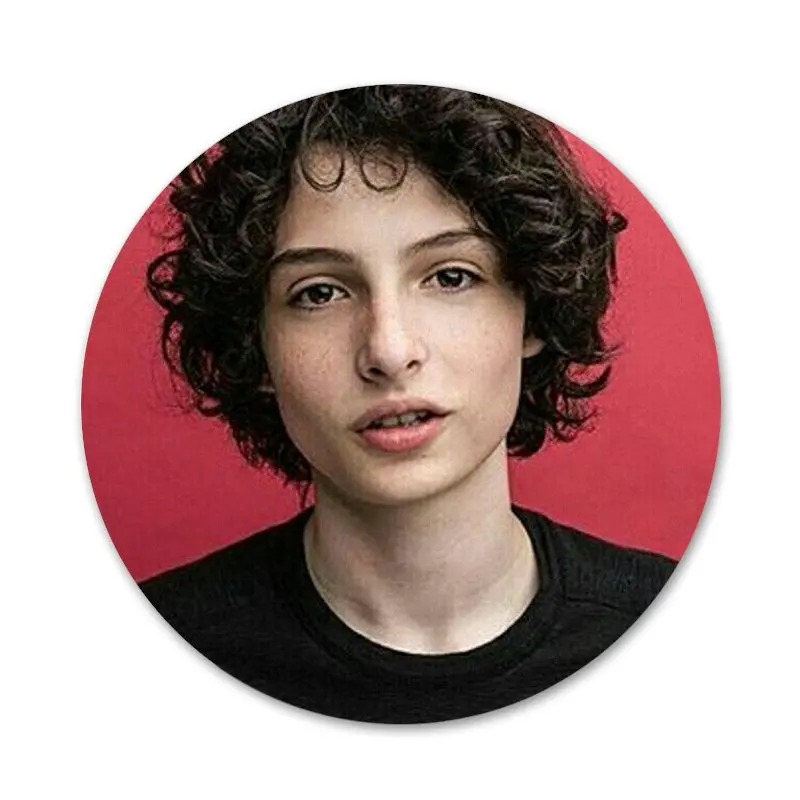 Значки значок для ТВ Финн вольфрама очень странные дела 58 мм Металлические