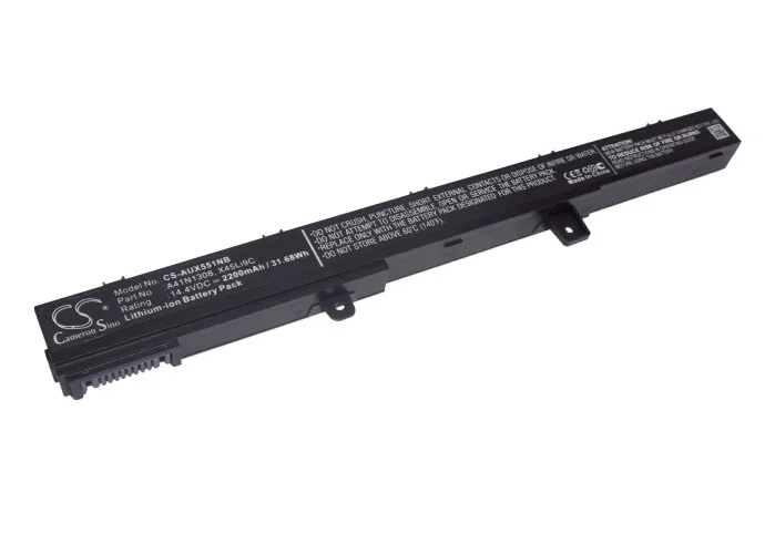 Аккумулятор Cameron Sino для Asus 0B110-00250100M 0B110-00250100M-A1A1A-327-03D3 A31LJ91 A31N1319 A41N1308 X45Li9C |