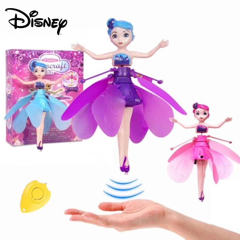 

Disney Princess Mini Rc Drone Helicopter Infrared Induction Flyings Shinning Led Lighting Fly Helicopter Drone Toys For Children