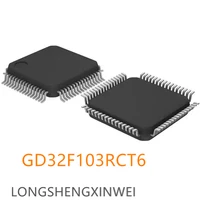 1pcs original patch gd32f103rct6 32f103rct6 lqfp 64 32 bit microcontroller chip