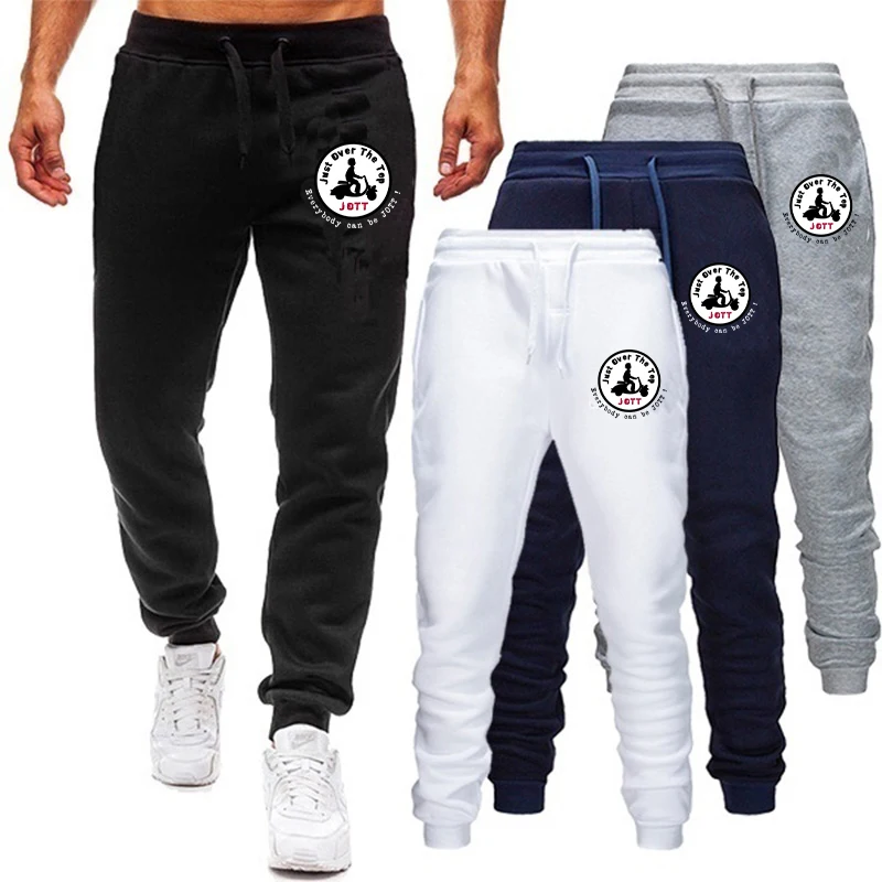 

2021 New JOTT Design Printed Long Sweatpants Leisure Loose Jogging Men's Pants Fashion Men's Drawstring Elastic Sweatpants S-4xl