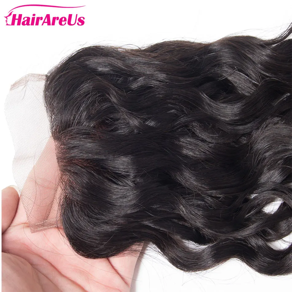 

Water Wave 5x5 HD Transparent Lace Closure Human Hair Black Women 20 22Inch Remy Inidan Hair Swiss Lace Closure Only Pre Plucked