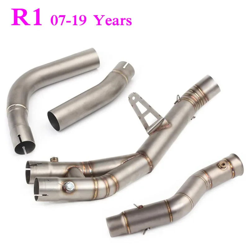 

Slip on YZF-R1 YZF1000 1998-2019 Years exhaust middle link pipe connecting elbow joint middle link DB killer