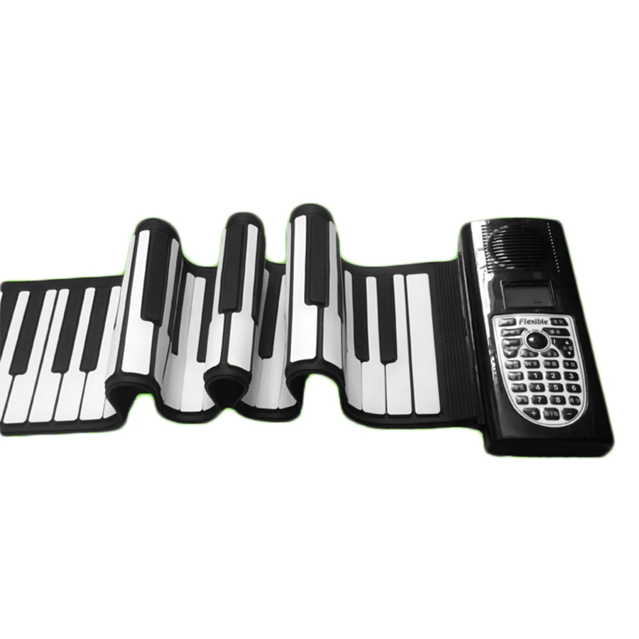 Folding Hand Rolled Piano Music Keyboard Portable 88 Key Dormitory Children Piano Practice Beginners Sintetizador Entertainment