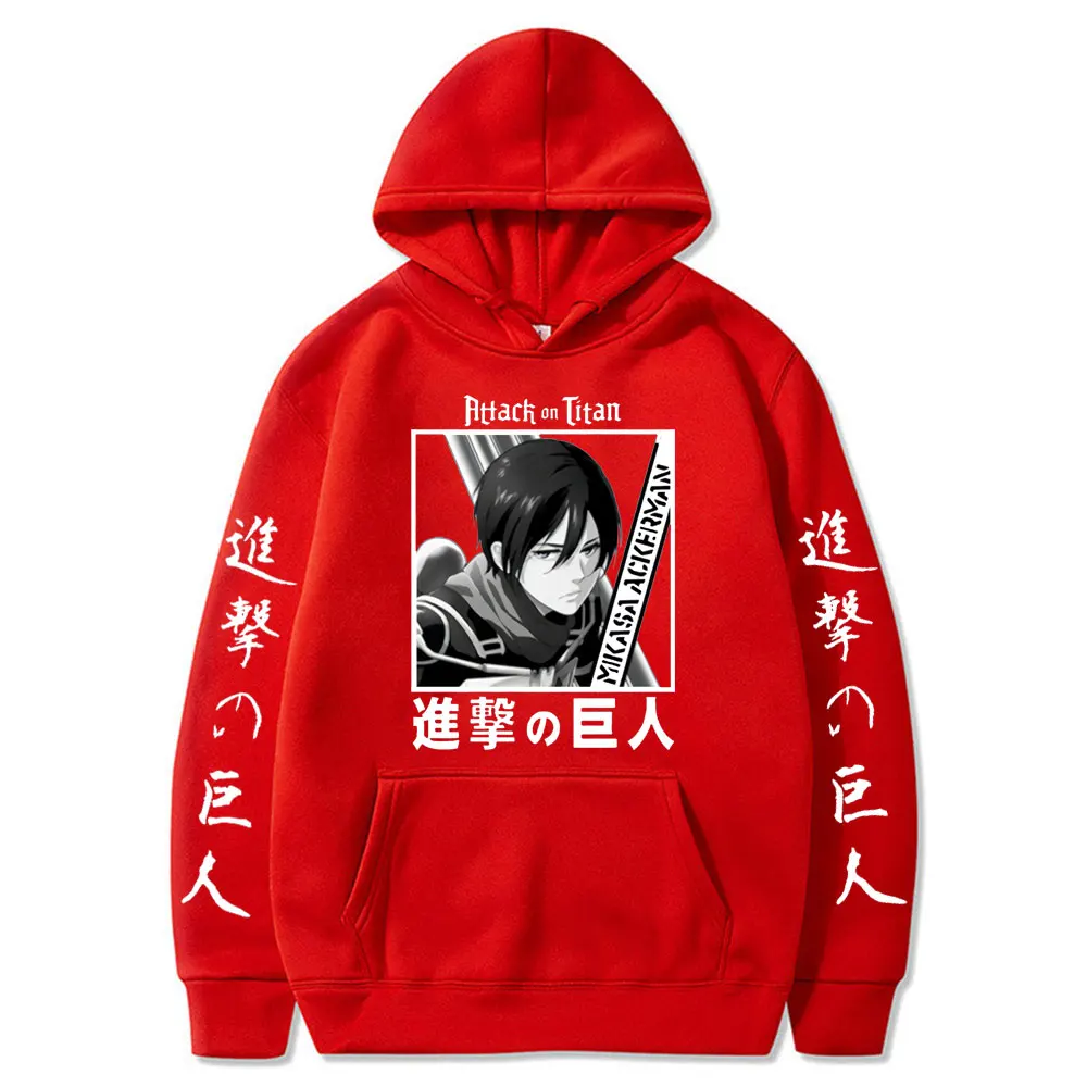 

Japanese Anime Eren Yeager Sweatshirt Spring Attack on Titan Hoodie Casual Warm Hoodies Hip Hop Hoody Male Sudaderas Hombre