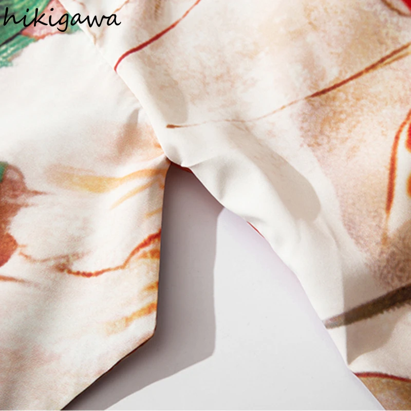 

Hikigawa Japan Fashion Tops for Women Harajuku Thin Short Sleeve Men's Shirts Vintage Loose Blusas De Mujer Female Blouses