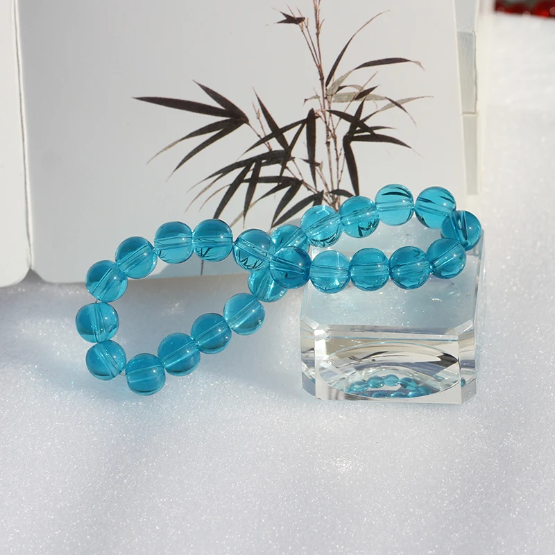 100 шт 8 мм хрустальные бусины браслет приносит счастливые и подарки для семьи