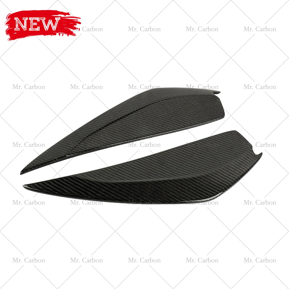 Для MUSTANG 2015 + углеродное волокно передние противотуманные фары CANARD отделкой