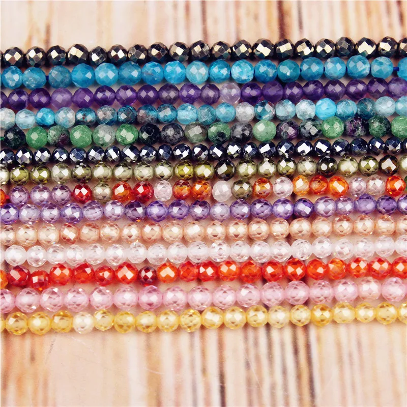 Бусины из натурального камня 2/3/4 мм бусины сосны космические ювелирное изделие