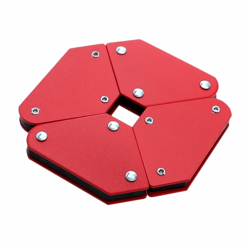 

Hot YO-4 Pcs Magnetic Welding Holder Angle Soldering Locator Tools 45° 90° 135° Corner for Holder and Positioner In Welding