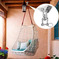 hammock swing chair hanging kit stainless steel swivel hook ceiling mount