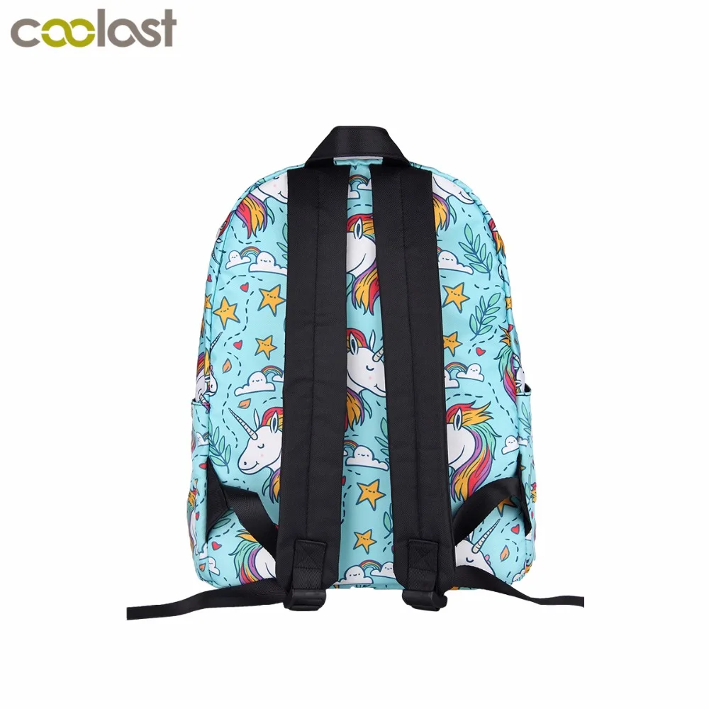 Рюкзак для девочек-подростков с мультипликационными животными единорогом