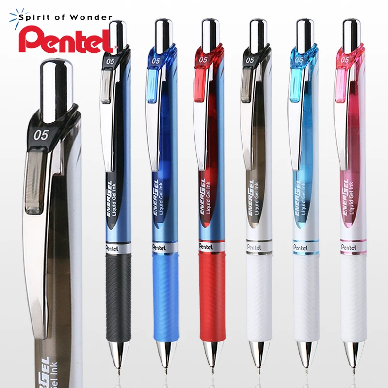 

1 шт Япония Pentel BLN75 гелевая ручка гладкой и быстросохнущий 0,5 мм на водной основе бизнес подпись в офисе ручка ENERGEL Clena