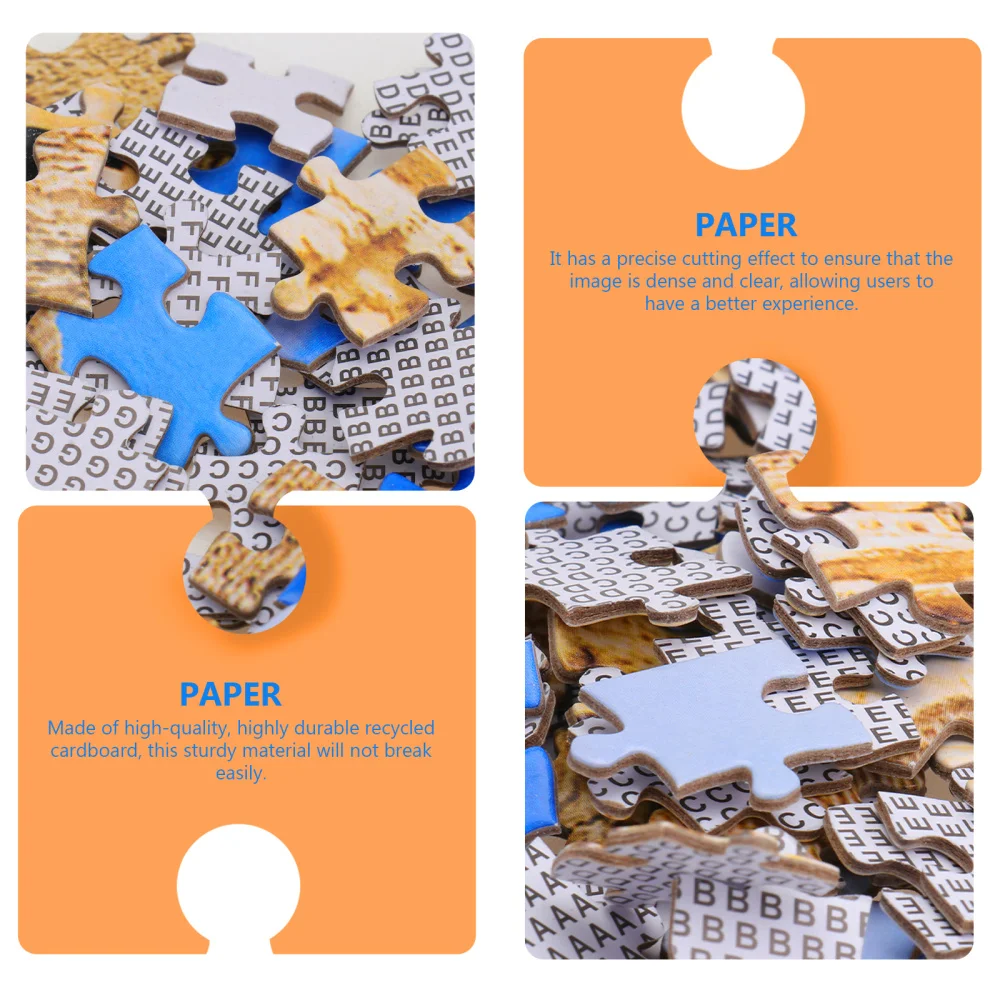 

1 Box of Teenager Intelligence Jigsaw Adult Puzzle Plaything Puzzle Jigsaw