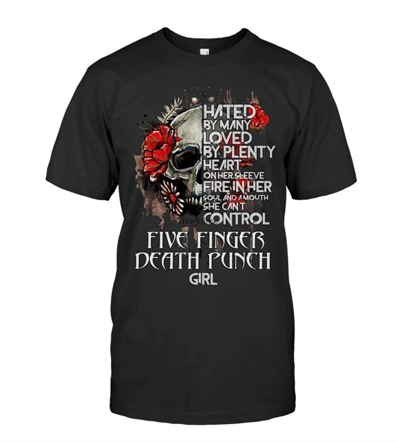 Футболка с пятипальцевым черепом FFDP Death Punch подарок для мужчин и женщин|Мужские