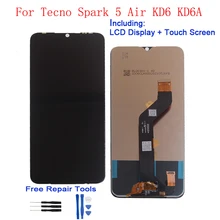 LCD Screen For Tecno Spark 5 Air LCD DisplayTouch Screen Digitizer Assembly Phone KD6 KD6a Parts Repair