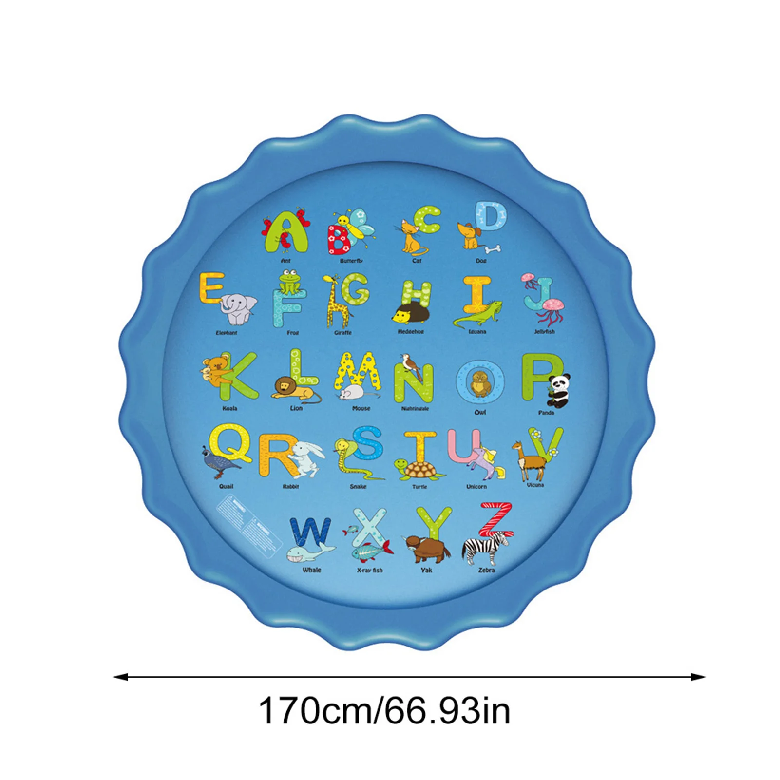 

Kids Inflatable Water spray pad Round Water Splash Play Pool Playing Sprinkler Mat Yard Outdoor Fun Swimming Pools for Kids