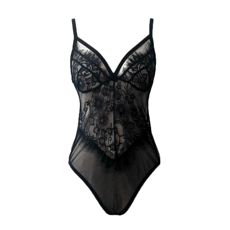 

Women Sexy Floral Lace See-through Hollow Backless Underwear Lingerie Sleepwear Q6PB