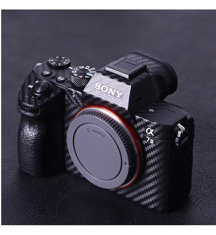 Защитная пленка для корпуса камеры Sony A7III A7M3 A7R3 наклейки из углеродного волокна