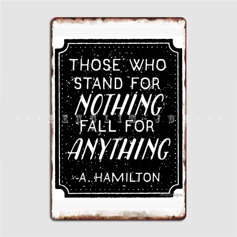 Стенд или осень Цитата металлический знак клувечерние НКА настенный винтажный