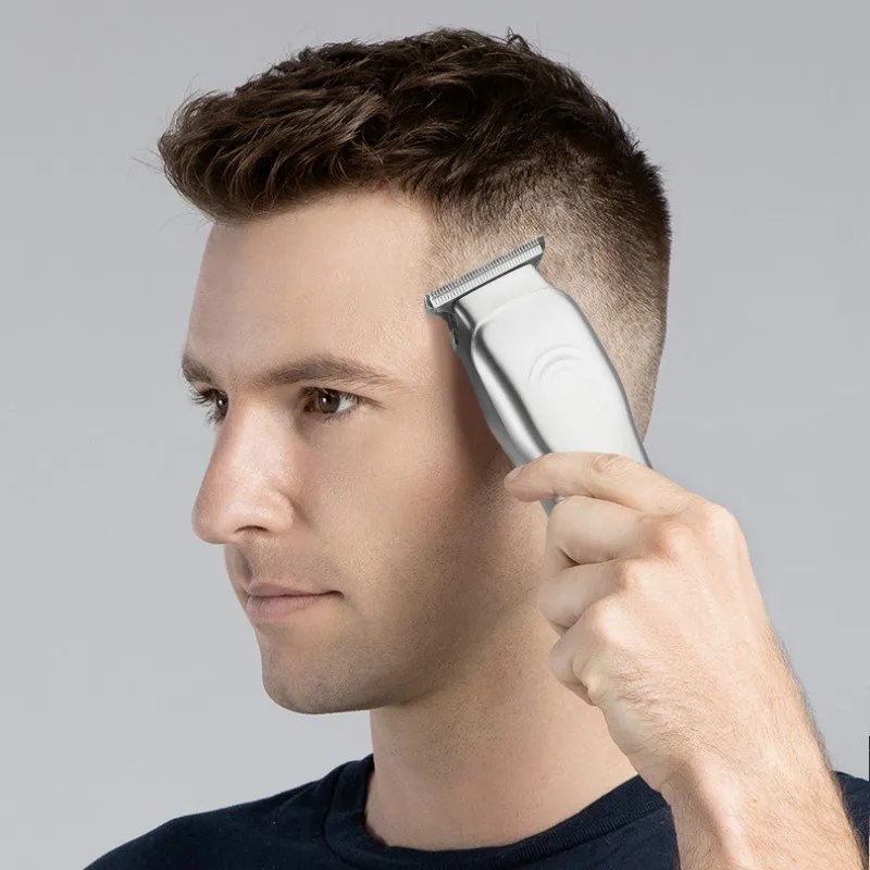 

Electric Hair Clipper Professional 0mm Men Barber USB Rechargeable Trim The Sides Hair Cutting Machine for The Adult Family Gift