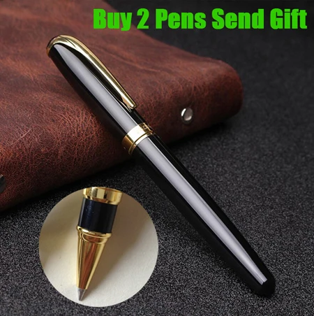 Roller Pen No Box Герой 1000, Студенческая перьевая ручка, роскошный металлический зажим, Фирменный подарок, чернильная ручка, купить 2 ручки, отправить подарок - Цвет: Roller Pen No Box
