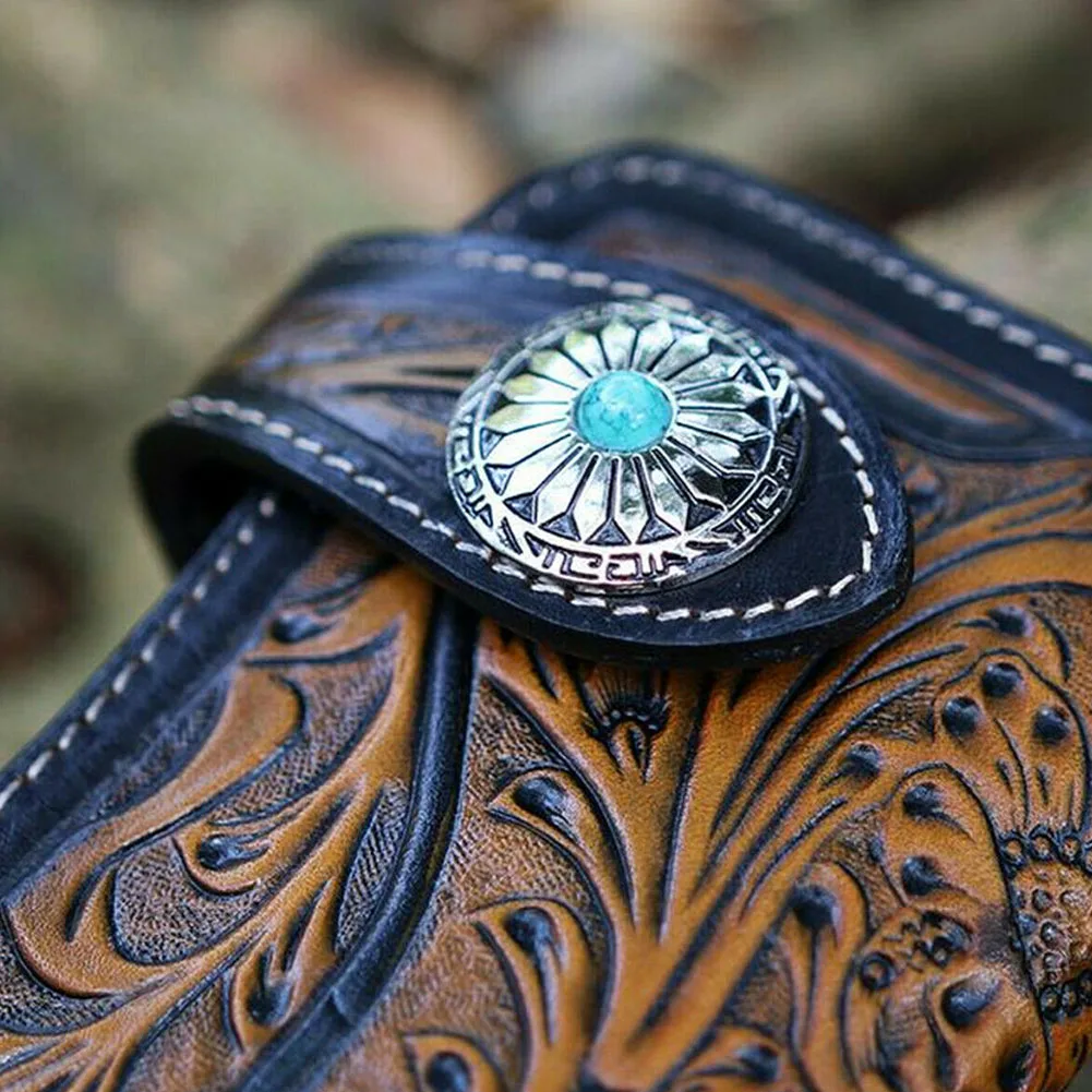 Мужской женский открытый Подарочный держатель с пуговицами Японский резной