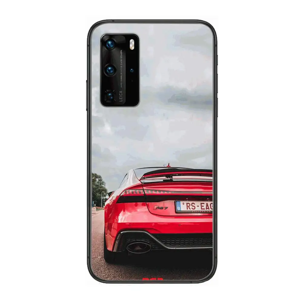 

Sports Cars Male Men Phone Case For Huawei P 40 30 20 10 9 8 Lite E Pro Plus Black Etui Coque Painting Hoesjes comic fashion